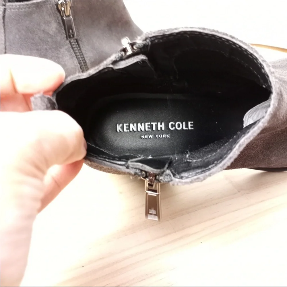 Kenneth Cole New York Suede Dara Booties 7 - Picture 5 of 9